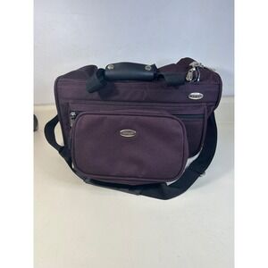 Pierre Cardin Carry-On Travel Bag + Matching Toiletry Bag‎ Set with strap